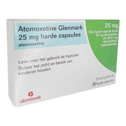 Атомоксетин 25 мг Европа :: Аналог Когниттера :: Glenmark капс. №30 в Хасавюрте и области фото