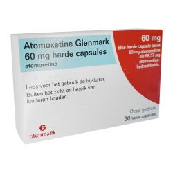 Атомоксетин 60 мг Европа :: Аналог Когниттера :: Glenmark капс. №30 в Хасавюрте и области фото