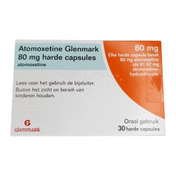 Атомоксетин 80 мг Европа :: Аналог Когниттера :: Glenmark капс. №30 в Хасавюрте и области фото